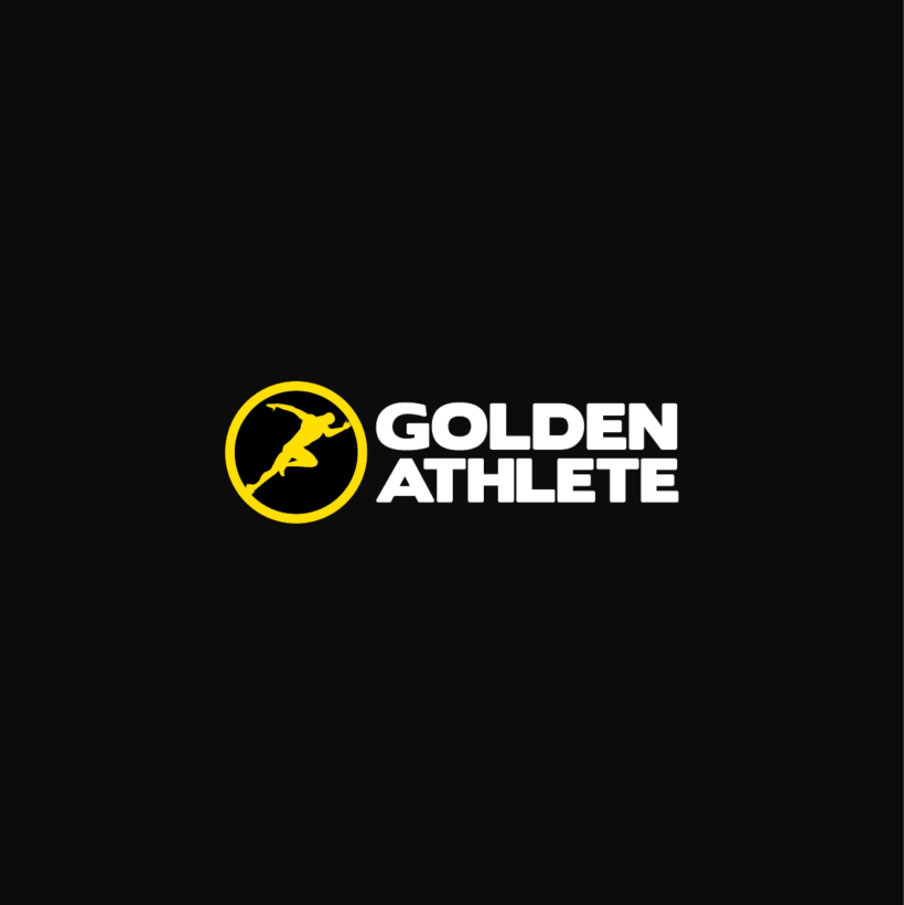 logo for golden athlete store